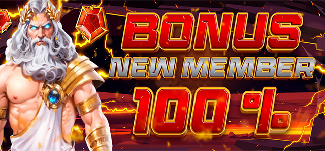 BONUS NEW MEMBER 100%